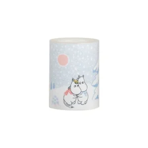LED sviečka Moomin Let It Snow 10 cm Akce