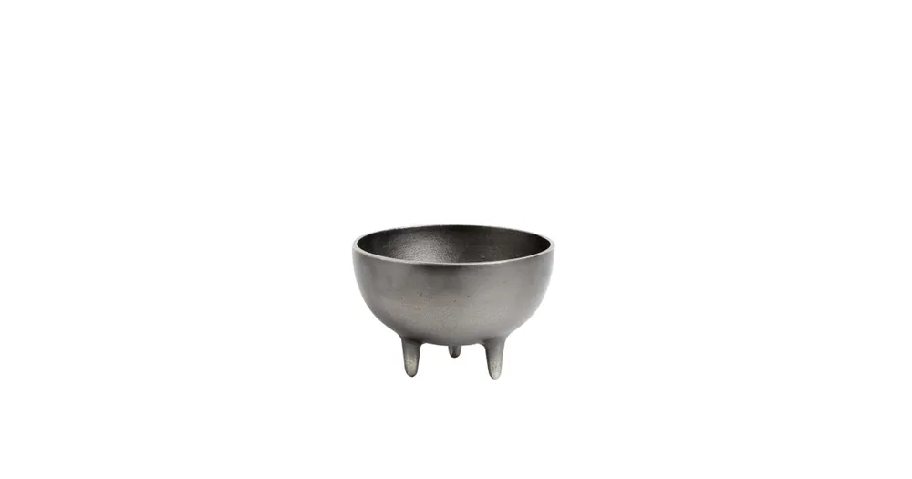 Cenově Výhodný Litinová miska Peaks Antique Silver 11 × 16,5 cm