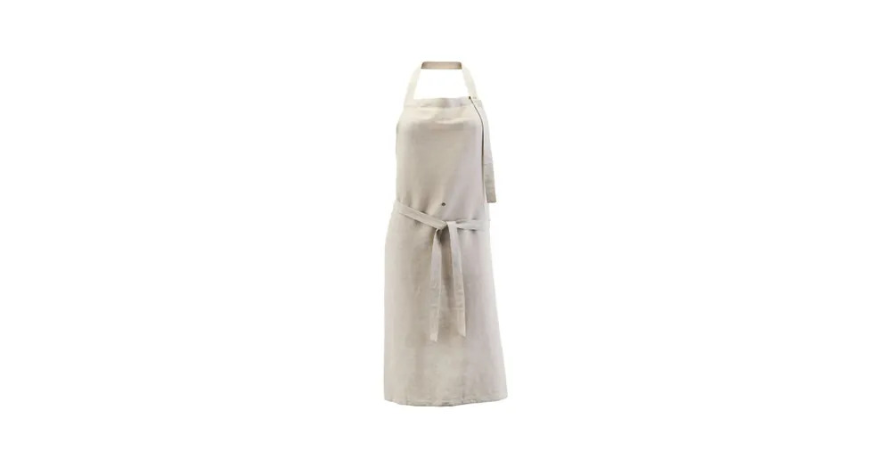 Lněná kuchyňská zástěra Linen Grey Aktuální