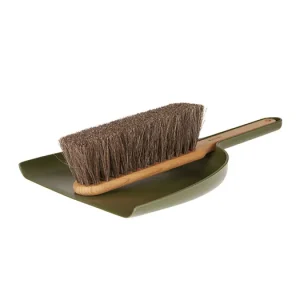 Aktuální Lopatka so metličkou z konských vlasov Moss Green