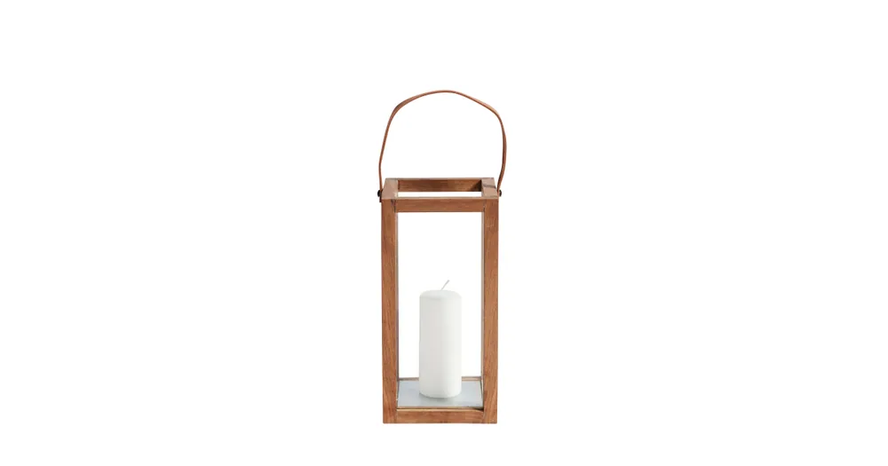 Tovární Cena Lampáš z teakového dreva Storm Natural S