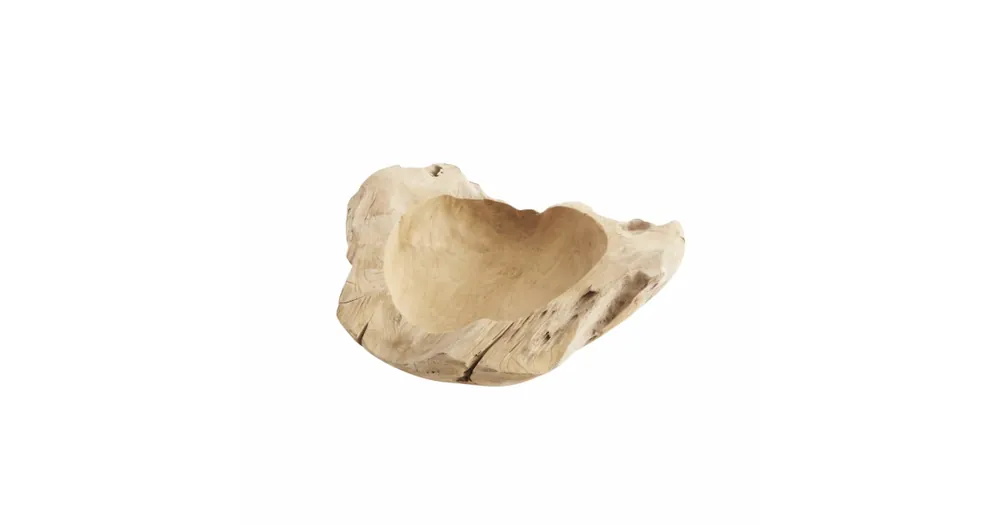 Must-Have Masivní teaková mísa Rustic 60 cm