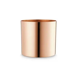 Měděný obal na květináč Shiny malý Akční Nabídka