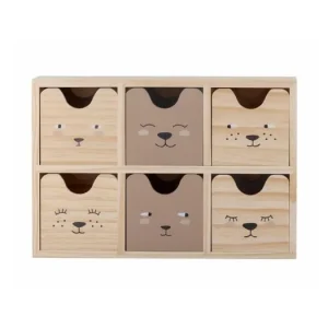 Mini úložný box so šuplíkmi Calle Wooden Top Prodej