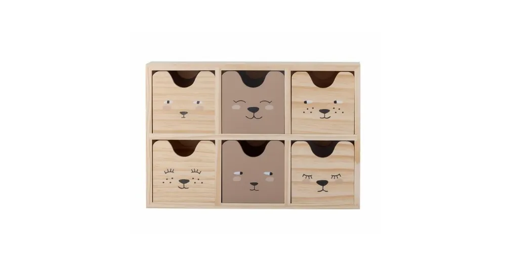 Mini úložný box so šuplíkmi Calle Wooden Top Prodej