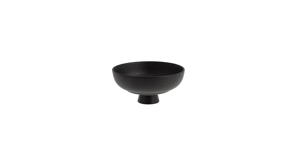 Autentický Misa na nôžke Nabbo Black 27 cm