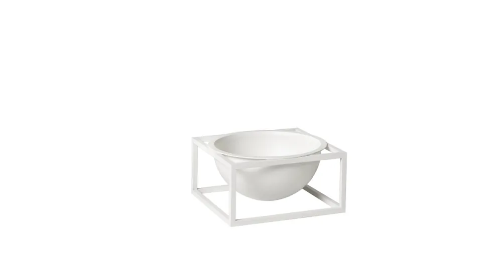 Časově Omezené Miska Kubus Bowl Centerpiece White