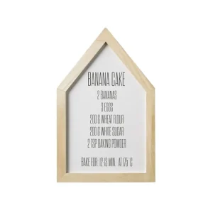 Bezpečná Platba Prírodný drevený rámček Banana cake