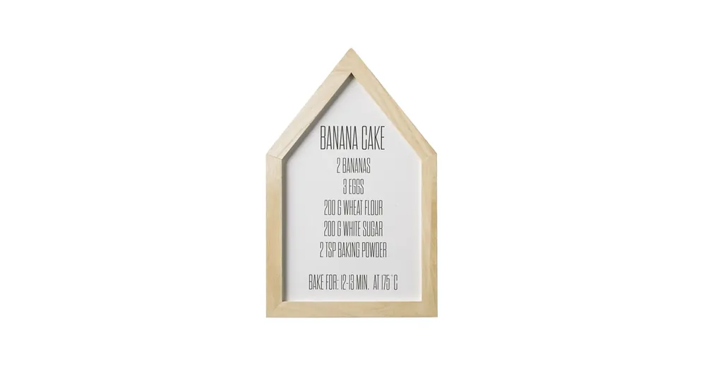 Bezpečná Platba Prírodný drevený rámček Banana cake