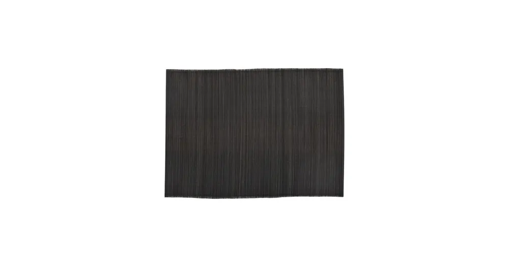 Prostírání Bamboo Mat Black - set 4 ks Oblíbený