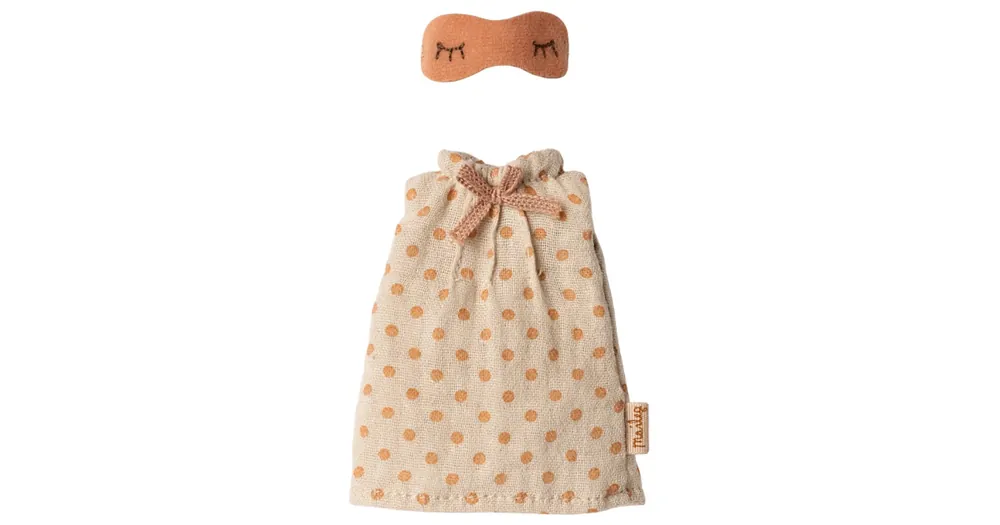 Pyžamový set pro myšky Maileg Mum Beige Ověřený