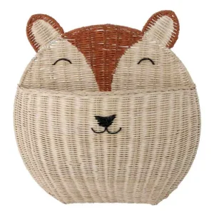 Sezónní Sleva Ratanový nástenný úložný box Gerti 47x44 cm
