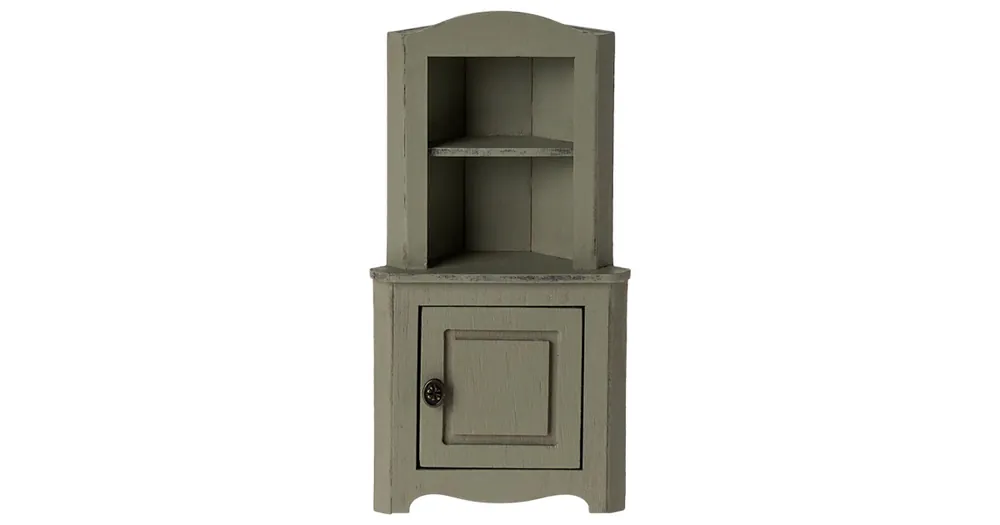 Pouze Dnes Rohová skříňka pro myšky Maileg Light Green