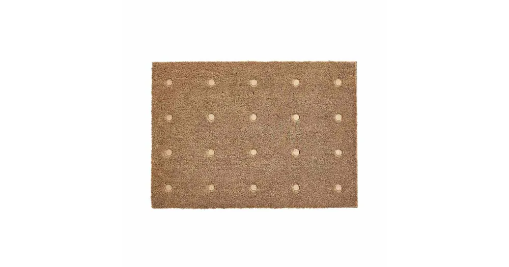Rohožka z kokosového vlákna Dots 70x50 cm Nejlepší Cena