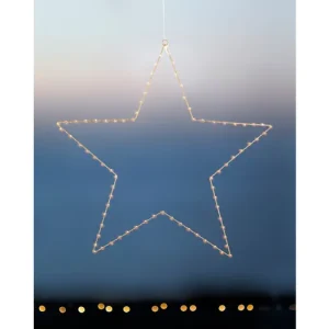 Nová Kolekce Svítící hvězda Liva Star Gold 70 cm