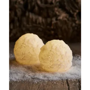 Značkový Svítící sněhové koule Snowballs - set 2 ks