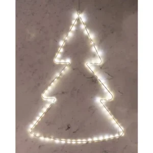Finální Výprodej Svietiaci stromček Liva Tree White 70 cm