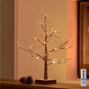 Nejprodávanější Osvetlený snehový stromček Kate 50 cm