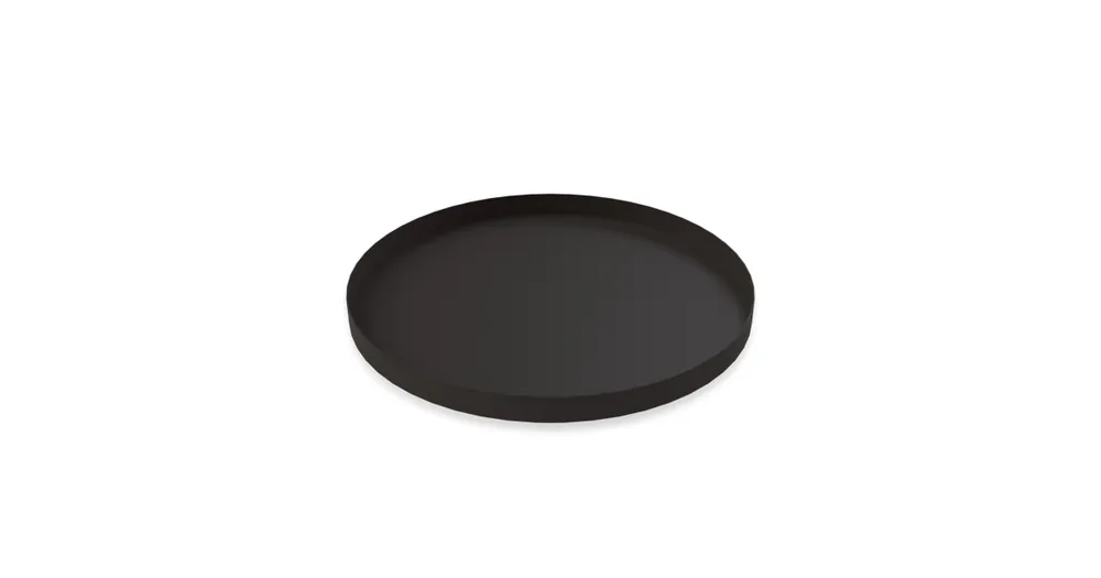 Tác Circle Black 40 cm Akční Nabídka