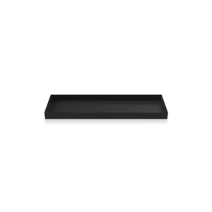 Podnos Rectangular Black 32x10 cm Expresní Doručení