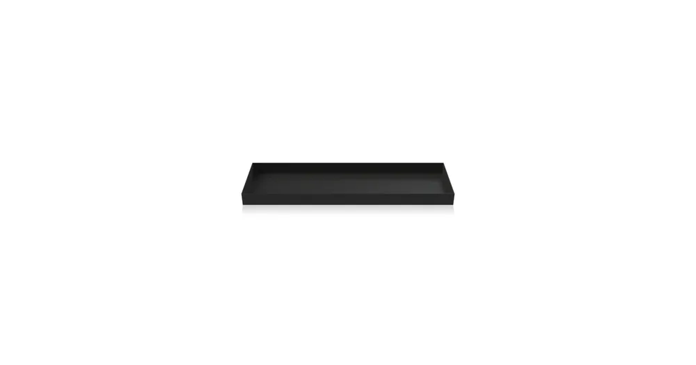 Podnos Rectangular Black 32x10 cm Expresní Doručení