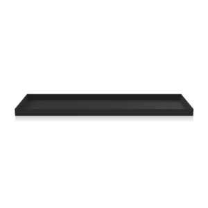 Podnos Rectangular Black 50x18 cm Časově Omezené