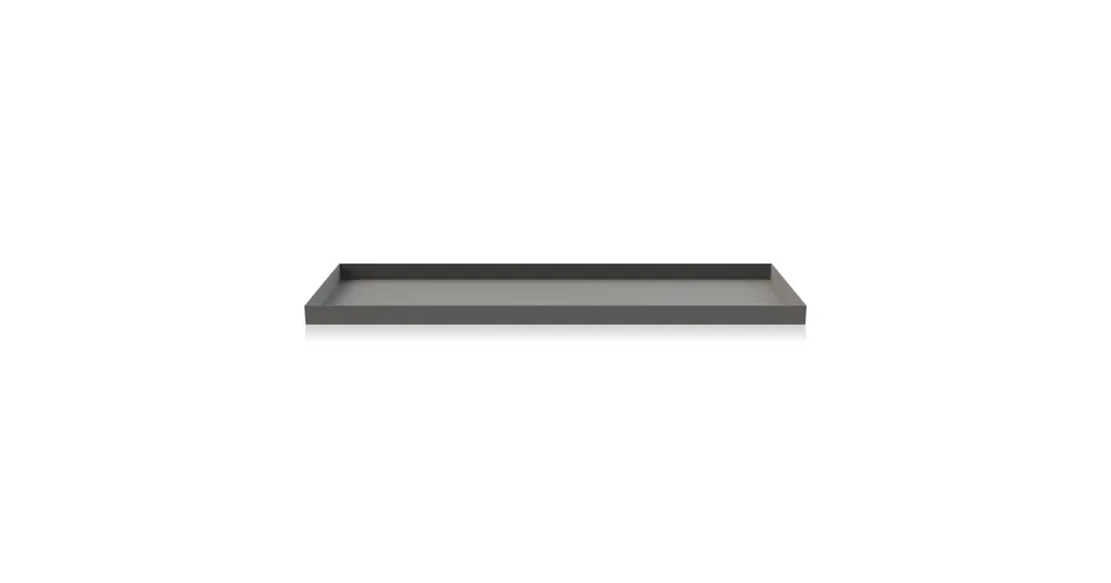 Podnos Rectangular Grey 50x18 cm Nakupujte Hned
