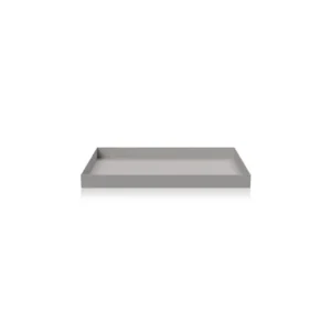 Objednat Nyní Podnos Rectangular Light Grey 24,5x17,5 cm