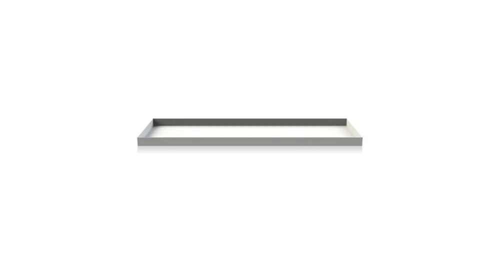 Značkový Tác Rectangular White 50x18 cm