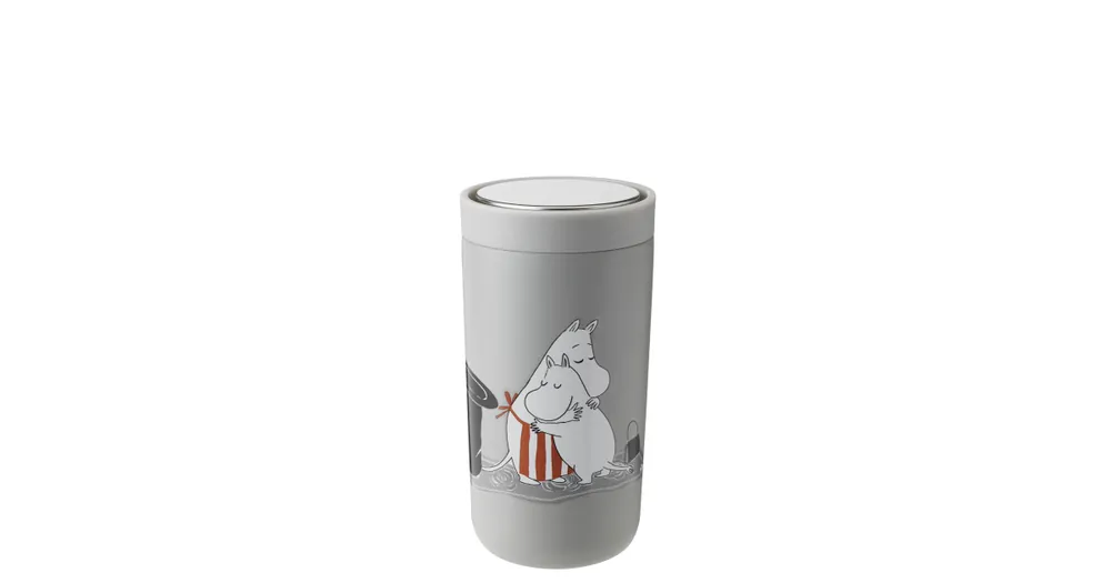 Finální Výprodej Termohrnček To Go Light Grey Moomin 0,2 l