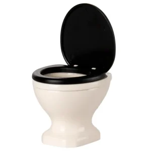 Toaleta pre myšky Maileg Off-White Black Omezená Nabídka