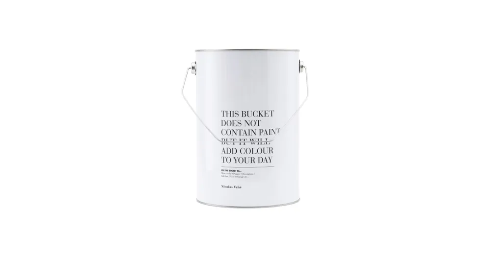 Výprodej Plechový úložný koš Bucket