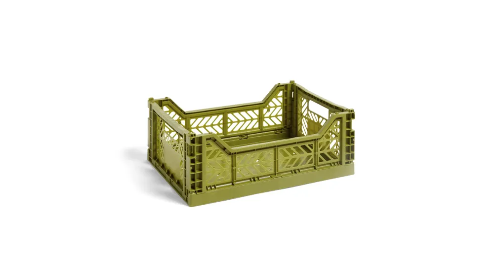 Finální Výprodej Úložný box Crate Olive M