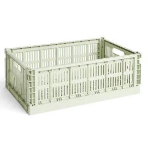 Akční Cena Úložný box Crate Recycled Mint L