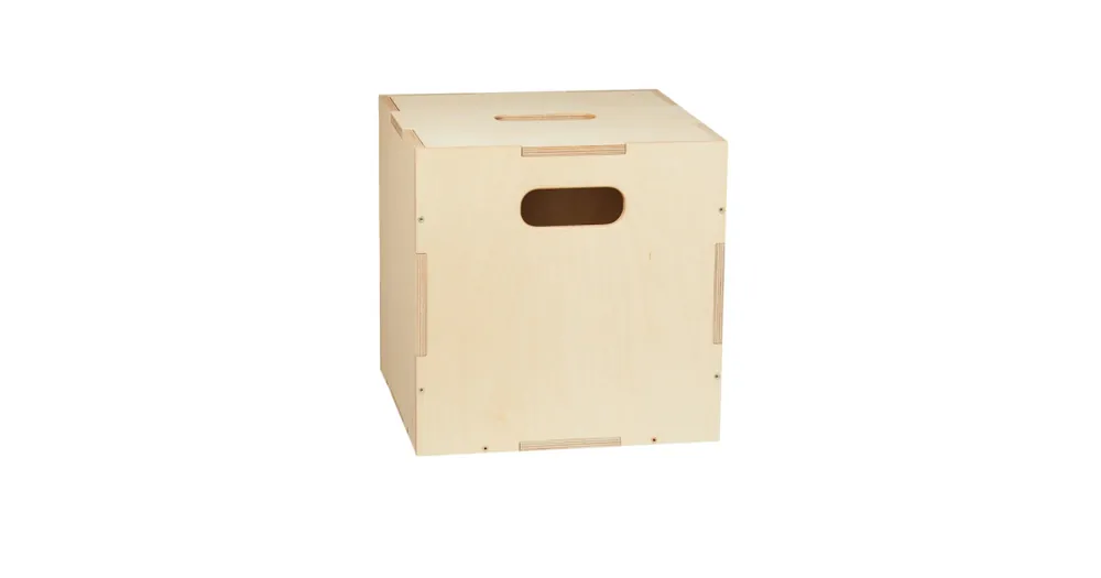 Úložný box Cube Natural Birch Dokud Zásoby Vydrží