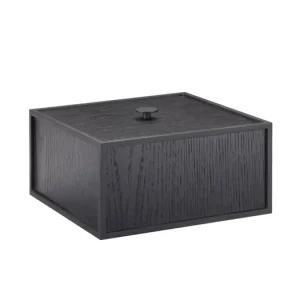 Úložný box Frame Black Ash 20x20 cm Nejlepší Cena