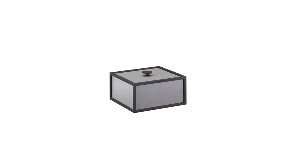 Úložný box Frame Dark Grey 14x14 cm Rychlé Dodání