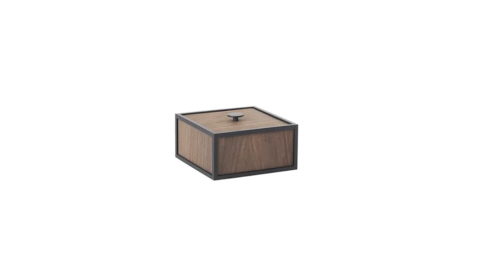 Úložný box Frame Smoked Oak 14x14 cm Nejlepší Cena