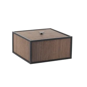 Nejlepší Cena Úložný box Frame Smoked Oak 20x20 cm