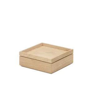 Úložný box Nomad z dubového dřeva 14x14 cm Zlevněný