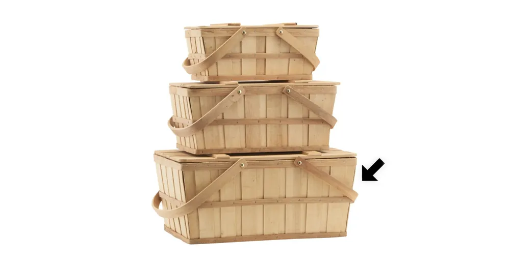 Top Prodej Úložný koš Picnic 48x33x21 cm