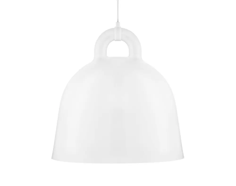 Lampa Bell Large, white Aktuální