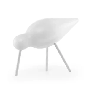 Dřevěný ptáček Shorebird Medium, white / white Expresní Doručení