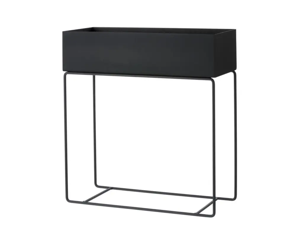 Truhlík na květiny Plant Box, Black Vysoce Kvalitní