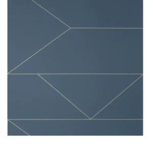 Tapeta Lines, dark blue Finální Výprodej