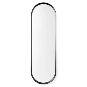 Nová Kolekce Oválné zrcadlo Norm, black