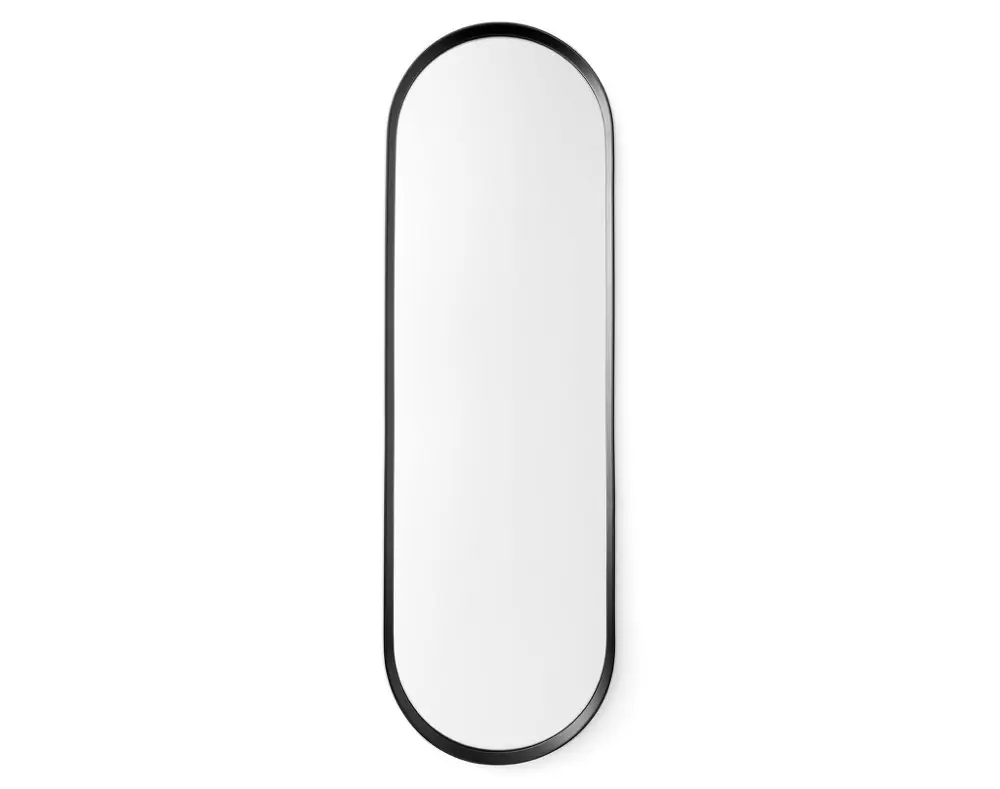 Nová Kolekce Oválné zrcadlo Norm, black