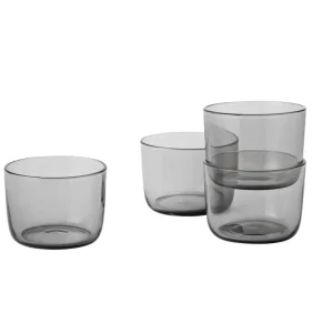 Sklenice Corky Glasses Low 4ks, grey Autentický