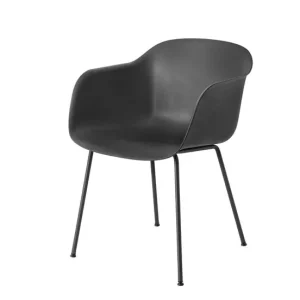 Vysoce Kvalitní Židle Fiber Armchair Tube Base, black