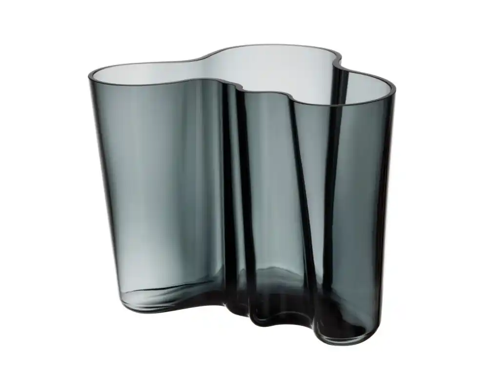 Rychlé Dodání Váza Aalto 160 mm, dark grey